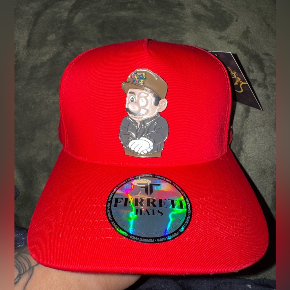 Red Ferret Snapback Hat